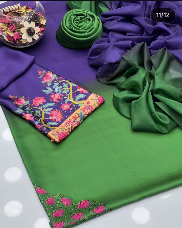 3 Pc Shamoz Silk Collection