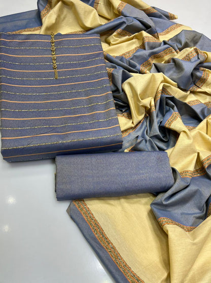 Multani Khaadi Sussi 3 Pc Dress