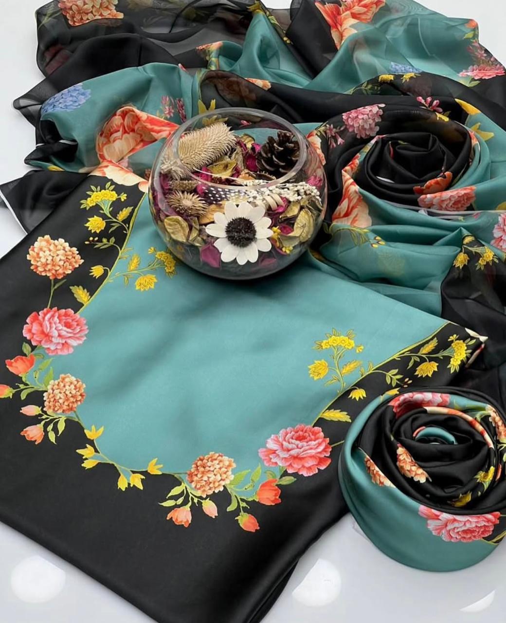 3 Pc Shamoz Silk Collection