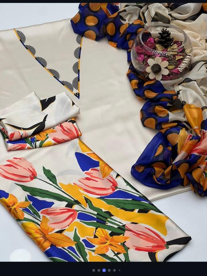 3 Pc Shamoz Silk Collection