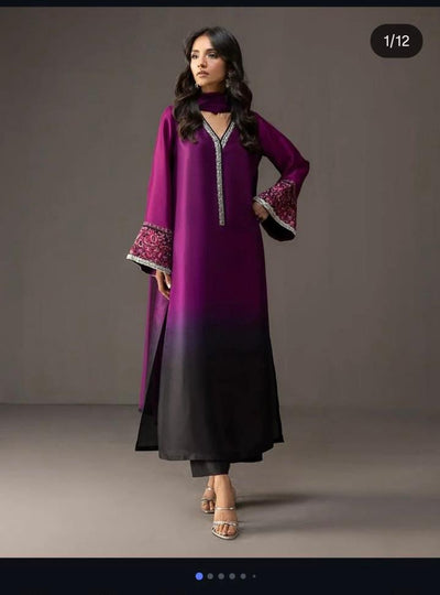 3 Pc Shamoz Silk Collection